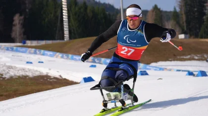 Қазақстандық Ербол Хамитов Италиядағы Паралимпиада ойындарында қола медаль жеңіп алды
