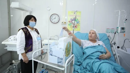 Маңғыстау облысында референдум күні туған сәбиге Атазаң есімі берілді (ВИДЕО)