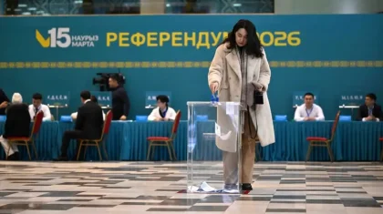 Референдум-2026: тізімге енген қазақстандықтардың 64,43% дауыс беріп үлгерген