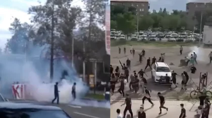 «Заң эмоциядан биік»: Алматы полициясы «Қайрат» – «Ақтөбе» ойынының арты төбелеске ұласпау үшін үндеу жасады (ВИДЕО)