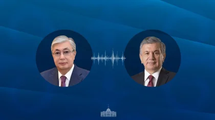 Шавкат Мирзиёев Тоқаевты референдумның табысты өтуімен құттықтады