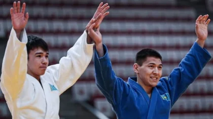 Қос қазақстандық финалда кездесті: дзюдошылар Еуропа кубогында бес медаль жеңіп алды