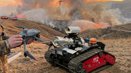 Өрт сөндіретін роботтар мен дрондар: қазақстандық құтқарушылардың жаңа көмекшілері пайда болды