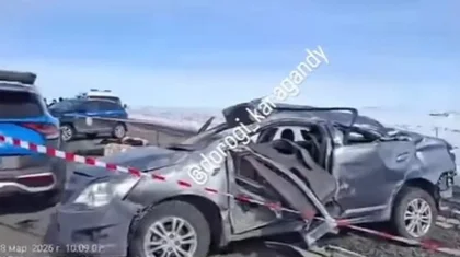Қарағанды облысында жантүршігерлік жол апаты: үш адам қаза тапты