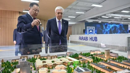 «Құны 1,2 млрд доллар болатын төрт жобасы бар»: Тоқаев Қазақ ұлттық университетіне барды