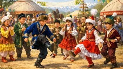 Наурыз мейрамы: «Ханталапай» байқауына 350 мыңнан астам бала қатысты