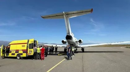Павлодар облысында жаңа туған егіздер тікұшақпен аман жеткізілді