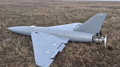 Батыс Қазақстандағы ауыл халқы иен даладан әскери дронның қалдығын тауып алған