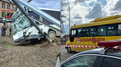 БҚО-да апатқа ұшыраған мектеп автобусы: задап шеккен 30 адамның жағдайы белгілі болды