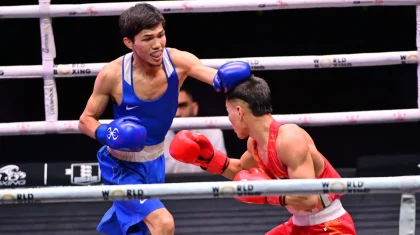 Азия чемпионаты: Санжар Тәшкенбай жарыс жолынан шығып қалды
