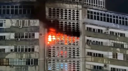 Ақтауда көпқабатты тұрғын үйден өрт шықты