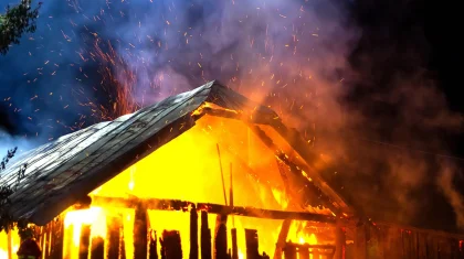 Ақсуда газ баллоны жарылып, үш адам ауруханаға түсті