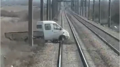 Қарағанды – Астана жолында пойыз «Газель» көлігін соғып кете жаздады