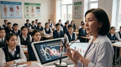 «Мен таңдаған жол»: Қазақстанда мыңдаған оқушының денсаулығына қатысты ашық сабақ өтеді