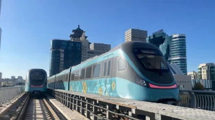 Астанада LRT-ның 19 пойызы жүргізіліп, сынақтан өтті