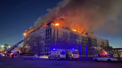 «Қызметкерлер онлайн жұмыс істейді»: Ақтөбе әкімдігіндегі өртке байланысты қылмыстық іс қозғалды