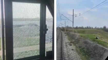 Қазақстанның оңтүстігінде жасөспірімдер пойызға тас лақтырып, терезесін сындырған
