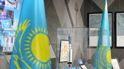 Астанада Юрий Гагариннің ғарышқа ұшқанына 65 жыл арналған көрме ашылды