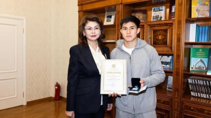 Дастан Сәтпаев «Дарын» мемлекеттік жастар сыйлығын иеленді