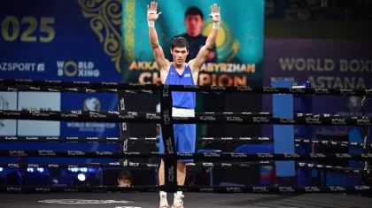 Азия чемпионаты: Сабыржан Аққалықов финалда өзбекстандық боксшыны жеңді