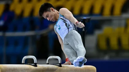 Қазақстандық гимнастар Хорватиядағы Әлем кубогі кезеңінде екі медаль жеңіп алды