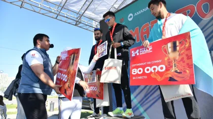 «Shymkent Half Marathon – 2026»: «AMANAT» партиясы салауатты өмір салтын насихаттады