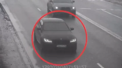 Астанада 216 км/сағ жылдамдықпен жүрген BMW иесі ұсталды (ВИДЕО)