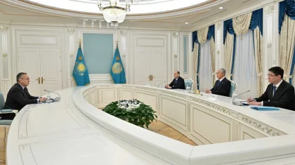 Тоқаев ҰҚШҰ-ның бас хатшысы Таалатбек Масадыковты қабылдады