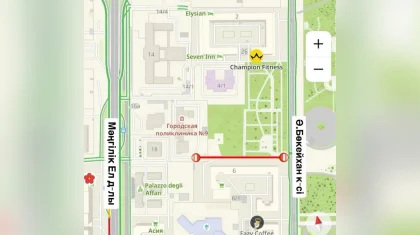 Астананың орталық көшелерінің бірі 4,5 айға жабылады