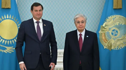 Тоқаев Беларусьтің СІМ басшысын қабылдады