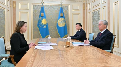 Тоқаев «Қазақстан халқына» қоғамдық қорының басшысын қабылдады