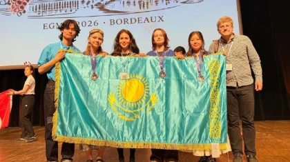 Қазақстандық оқушы қыздар әлемдік олимпиадада бірнеше медаль жеңіп алды