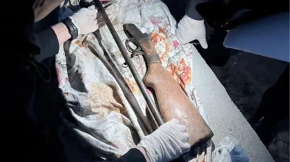 Атырау облысында зират аумағынан жасырылған қару табылды