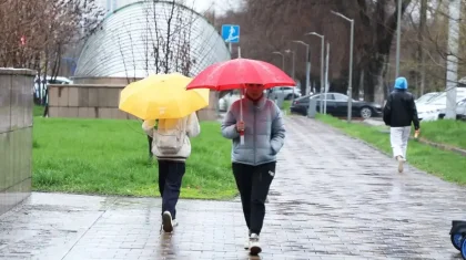 Алматыда жаңбырдың беті қайтады: апта басында күн күрт жылынады