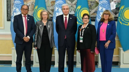 Тоқаев халықаралық конвенция жетекшілерімен экология мәселелерін талқылады