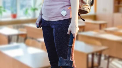 «Интернетте тапсырма алған»: Алматыда оқушы мектепке балта алып келген