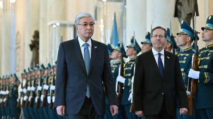 Қазақстанға Израиль президенті ресми сапармен келді