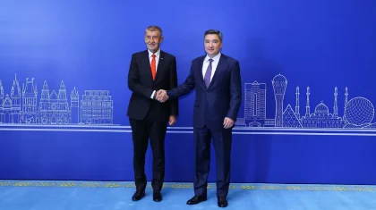 Инвестиция 59 млн долларға жетті: Бектенов Чехияның премьер-министрімен кездесті