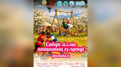 «Сиверс ағашының гүлденуі»: әлемдегі жабайы алма қорының жартысы Жетісу баурайында шоғырланған