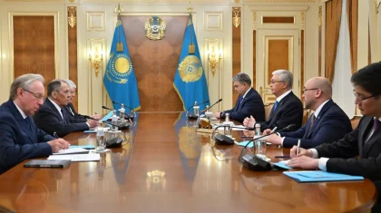 Президент Ресейдің сыртқы істер министрін қабылдады