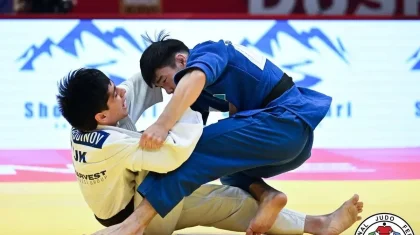 Қазақстандық дзюдошы Душанбеде өткен Grand Slam турнирінде қола жүлде жеңіп алды