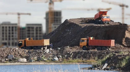 Астанадағы кіші Талдыкөлден заңсыз су алғандарға айыппұл салынған