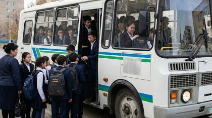 «ПАЗ» автобусына 129 баланы салып берген»: Ұлытауда мектеп директоры ақыл-есі кем туысын жүргізуші ретінде жұмысқа алған