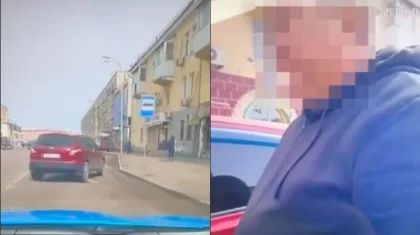 «Көлікке мінуге қақысы жоқ еді»: Астана полициясы аса қауіпті азаматты қалай қолға түсіргенін көрсетті (ВИДЕО)