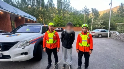 Алматы тауларында жағдайы күрт нашарлаған жасөспірім құтқарылды