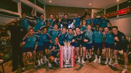 «Арсенал» араға 22 жыл салып, әрең дегенде Англия чемпионы атанды