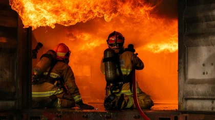 Шахтинскте гараж өртеніп, ішінде мотоциклін жөндеп отырған студент тірідей жанып кетті