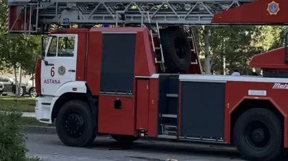 Елордадағы көпқабатты үйлердің бірінде балкон өртенді