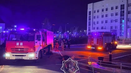Астанадағы балалар ауруханасының жертөлесінде өрт шықты