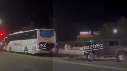 Жезқазғанда жеңіл көлік автобусқа соғылып, жүргізушісі көз жұмды (ВИДЕО)